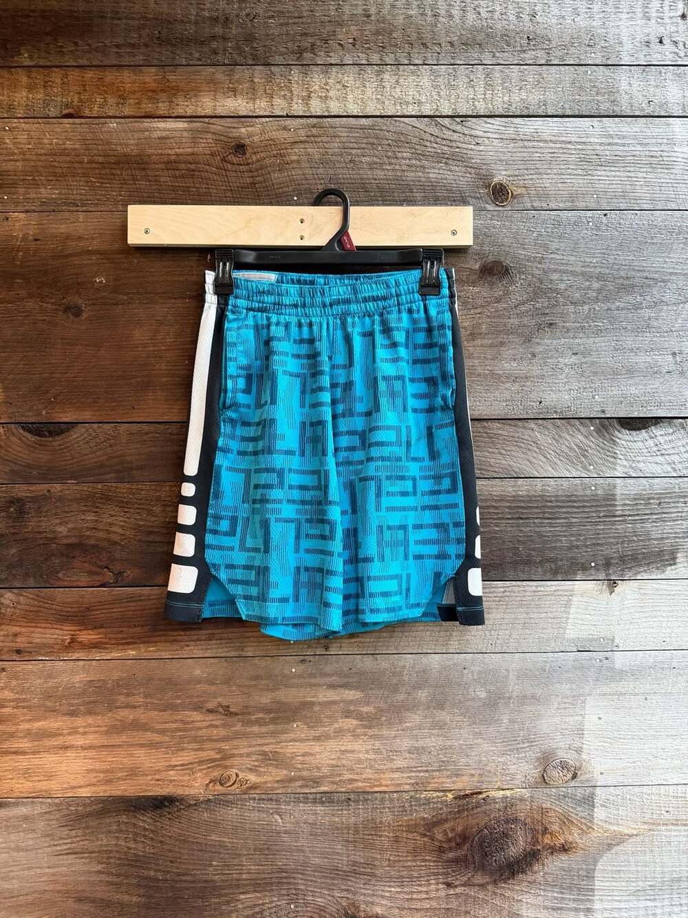 Nike Elite Dri-FIT Basketball Shorts Blue Black Size Large
